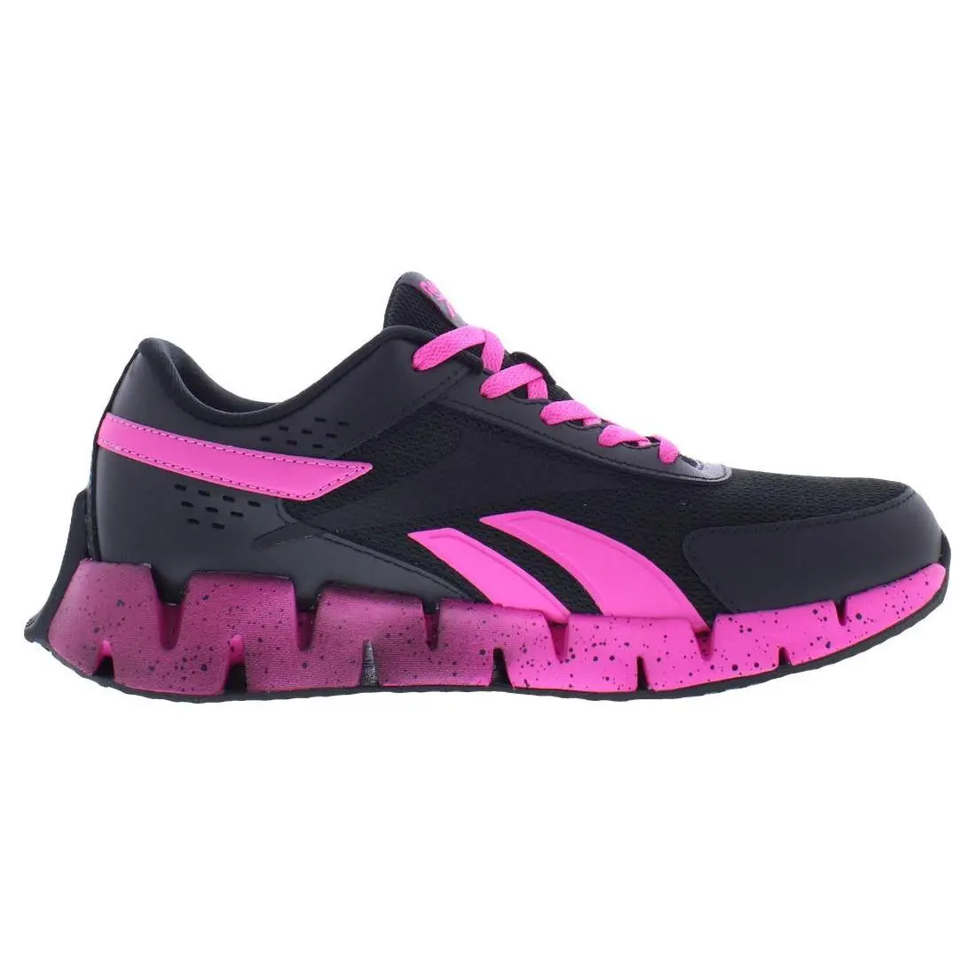 Reebok shoes - Core Black/Lasik Pink/Core Black, Main: Black (UPC: 196467347564) 1