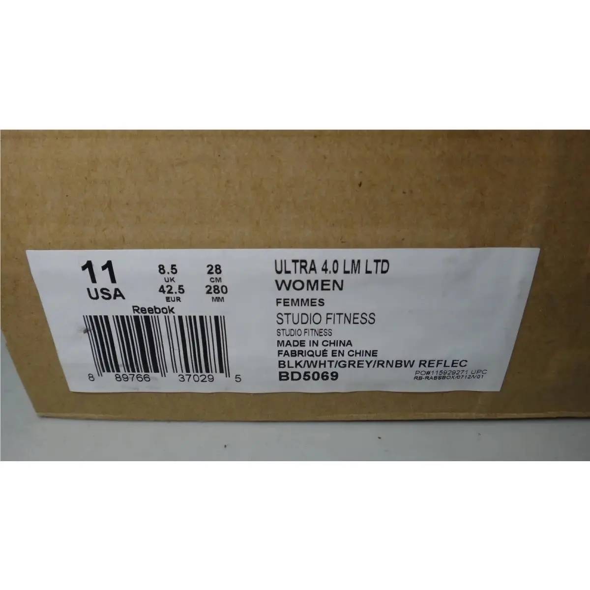 Reebok shoes - Ultra 4.0 LM LTD - Ultra LTD - BD5069 - Black 1