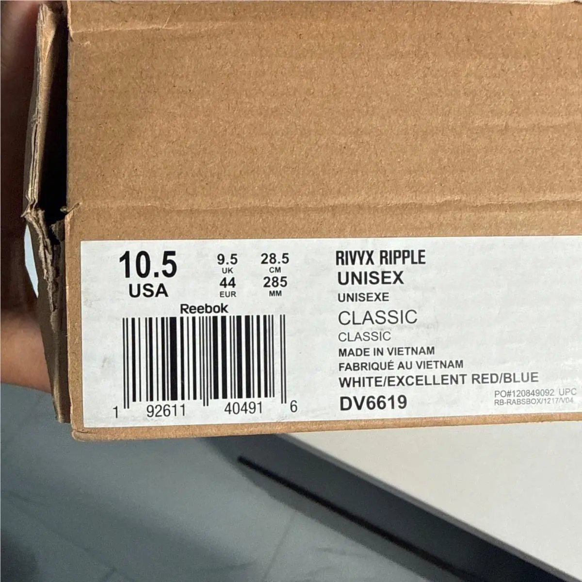 Reebok shoes - DV6619 - DV6619 - White 7