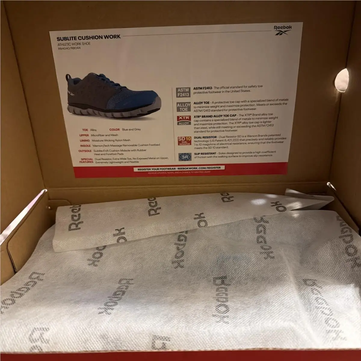 Reebok shoes - Blue 1