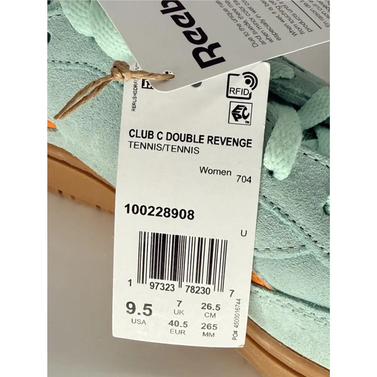 Reebok shoes - Reebok Club C Double - Club Double - Blue (UPC: 197323782307) 7