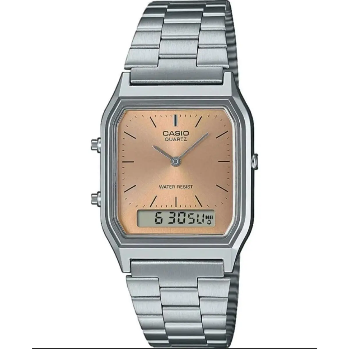 Casio Analog Quartz Casual Watch Classic Dress Pink Dial AQ-230A-4AMQYEE