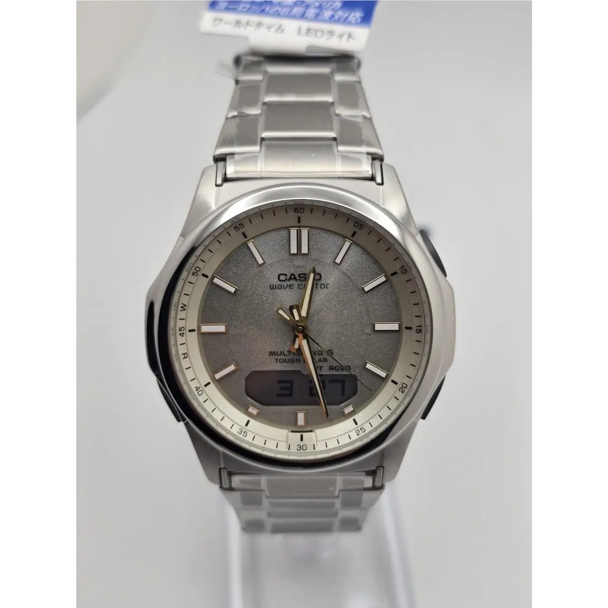 Wave Ceptor WVA-M630D-9AJF Champagne Tough Solar Atomic 42.1mm by Casio