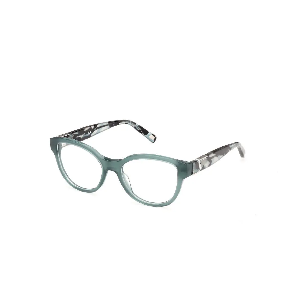 Skechers SE 50222 Shiny Blue / Coloured Havana 090 Size 50 Eyeglasses