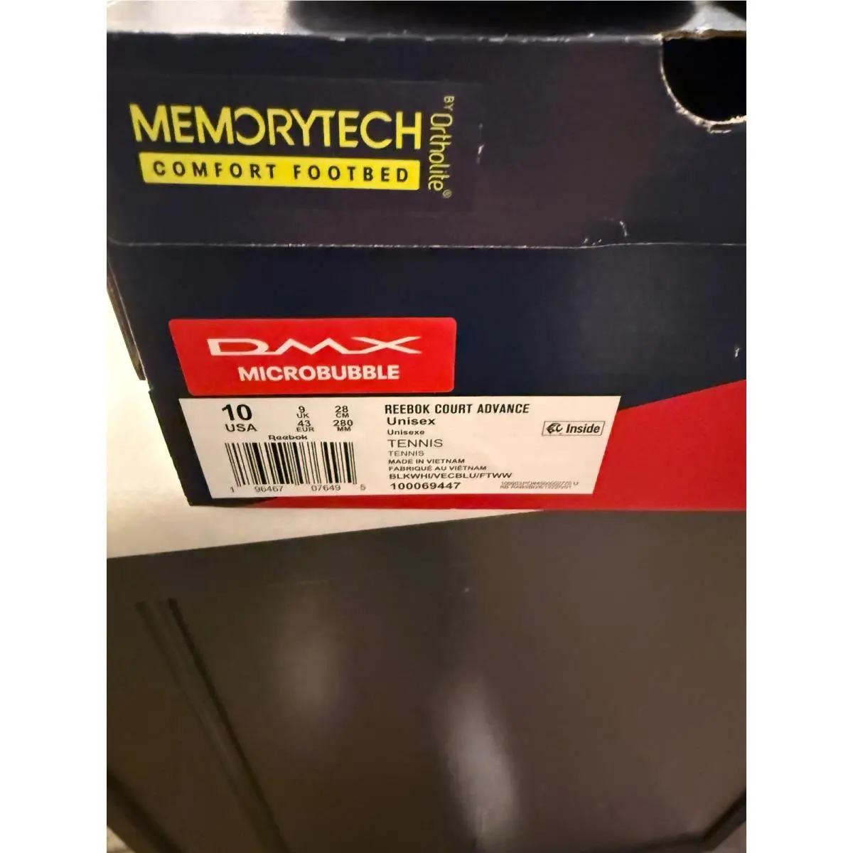 Reebok shoes - Reebok Court Advance - Court Advance - Black 6