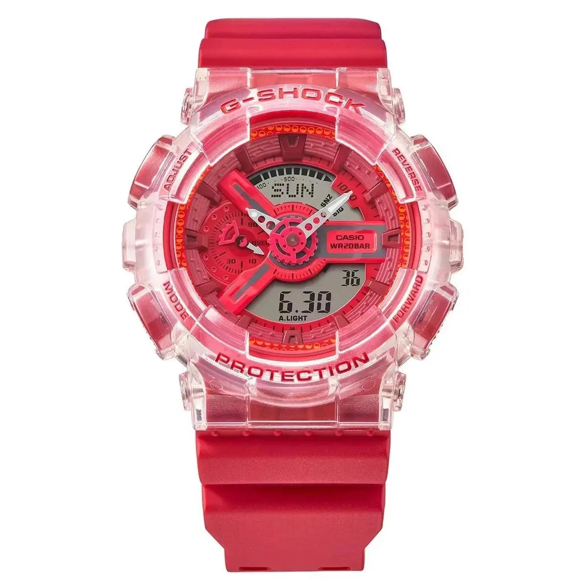 Casio G-shock GA-110GL-4AJR Lucky Drop Red Analog Digital Watch Japan