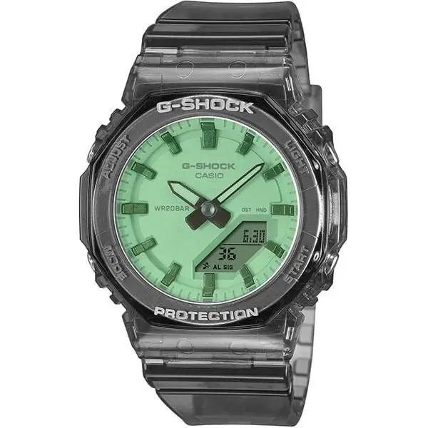 G-shock GMA-P2100SR-1AJF Green Tough Solar Men`s Watch by Casio