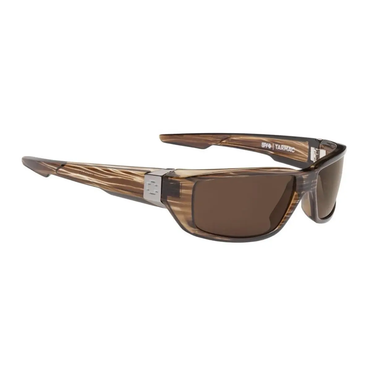 Spy Optic Tarmac Sunglasses - Brown Stripe Tort / Happy Bronze Polarized by SPY Optics