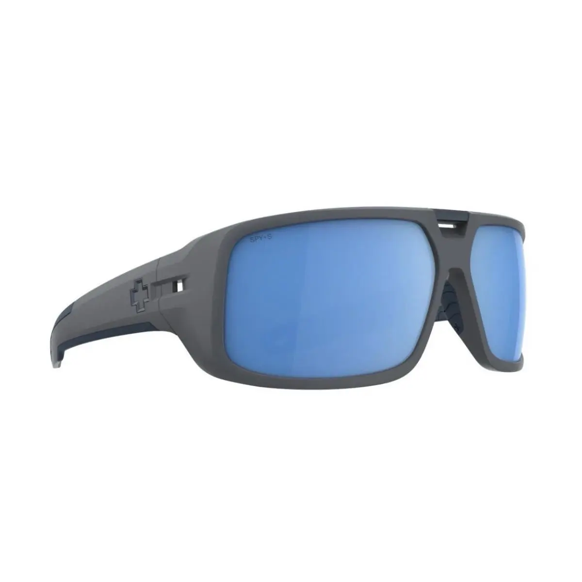 Spy Optic Mainline Sunglasses - Matte Gray Ansi / Happy Boost Polar Ice Blue by SPY Optics