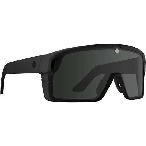 Spy Optic Monolith Sunglasses Matte Black Happy Gray Green Black Spectra Mirror