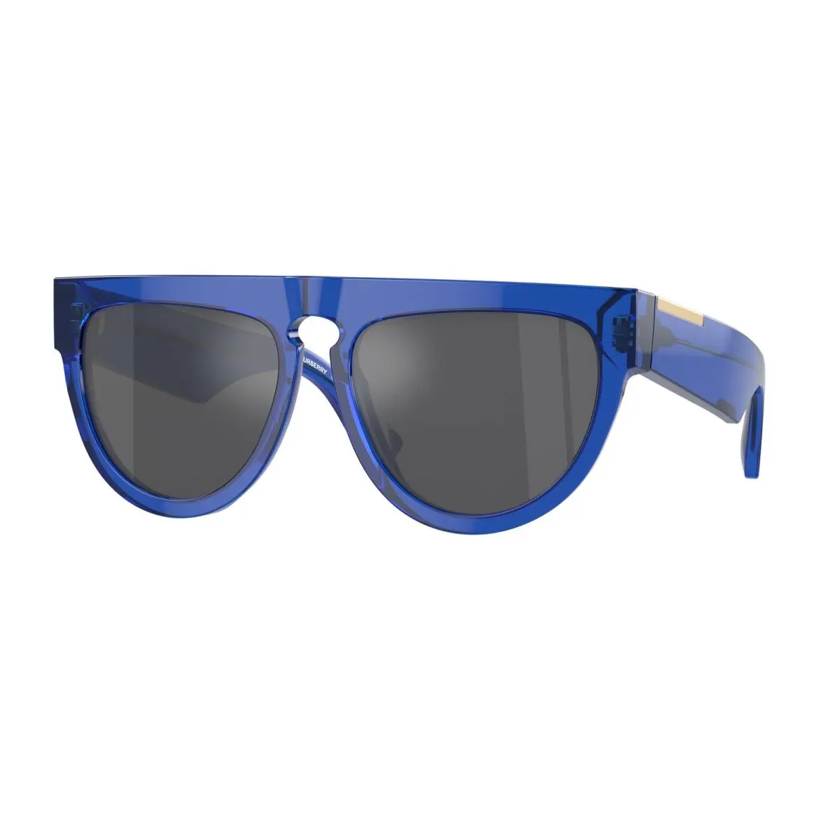 BE 4416 U Blue Grey Mirror Silver 34926G Size 59 Sunglasses by Burberry