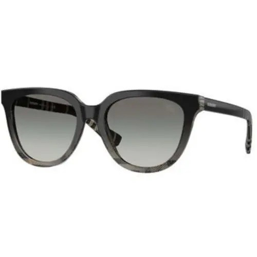 BE 4469 F Check Gradient Grey / 420011 Size 53 Sunglasses by Burberry