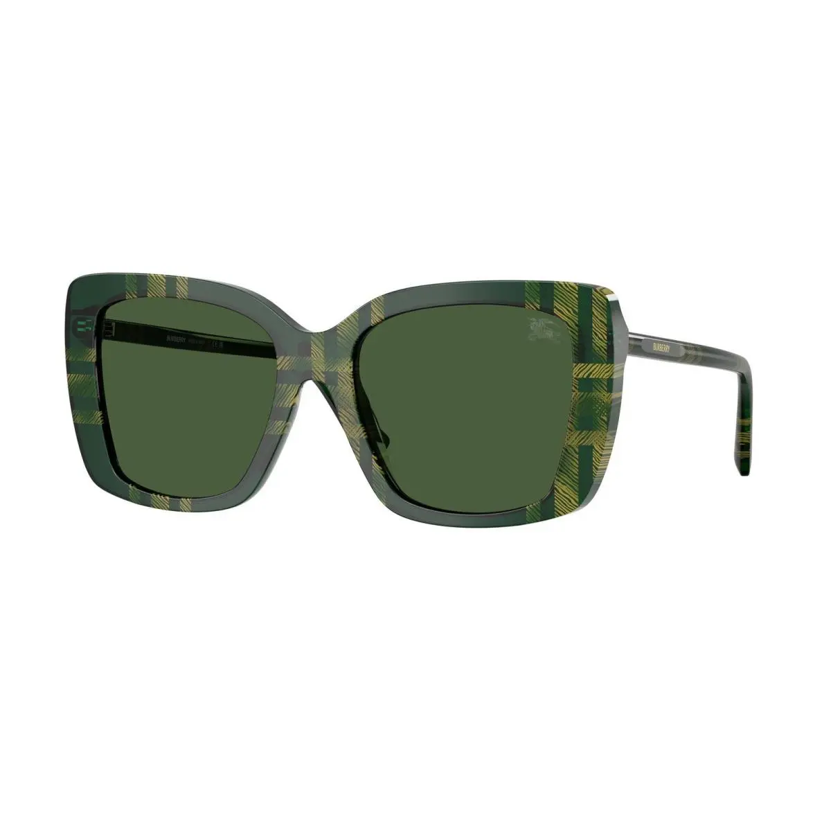 BE 4456 F Check Green / Dark 416971 Size 54 Sunglasses by Burberry