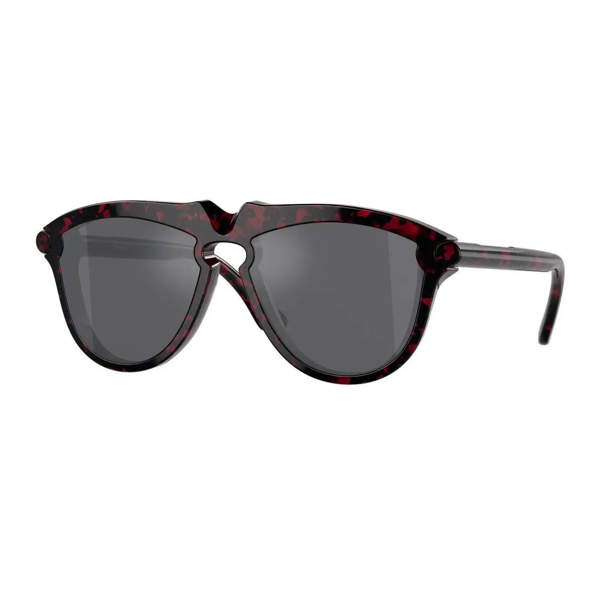 Burberry BE 4417 U Red Havana Grey Mirror Silver 41036G Size 58 Sunglasses