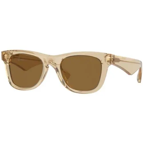 BE 4426 Beige / Bronze Polyamide Standard 412373 Size 50 Sunglasses by Burberry