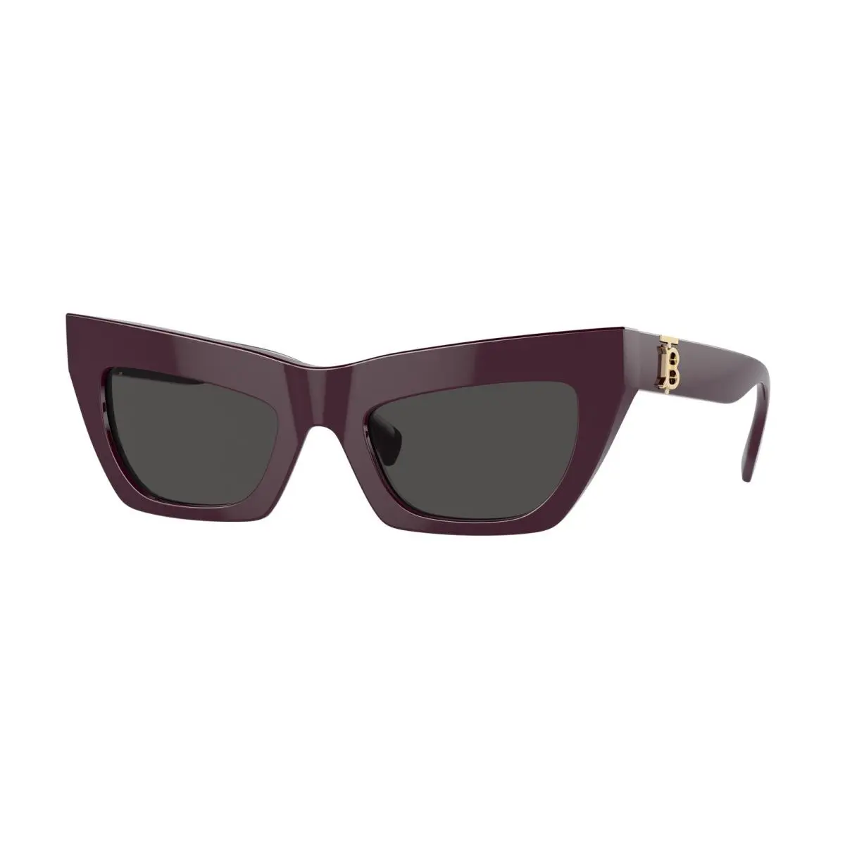 BE 4405 Bordeaux Dark Grigio 397987 Size 51 Sunglasses by Burberry