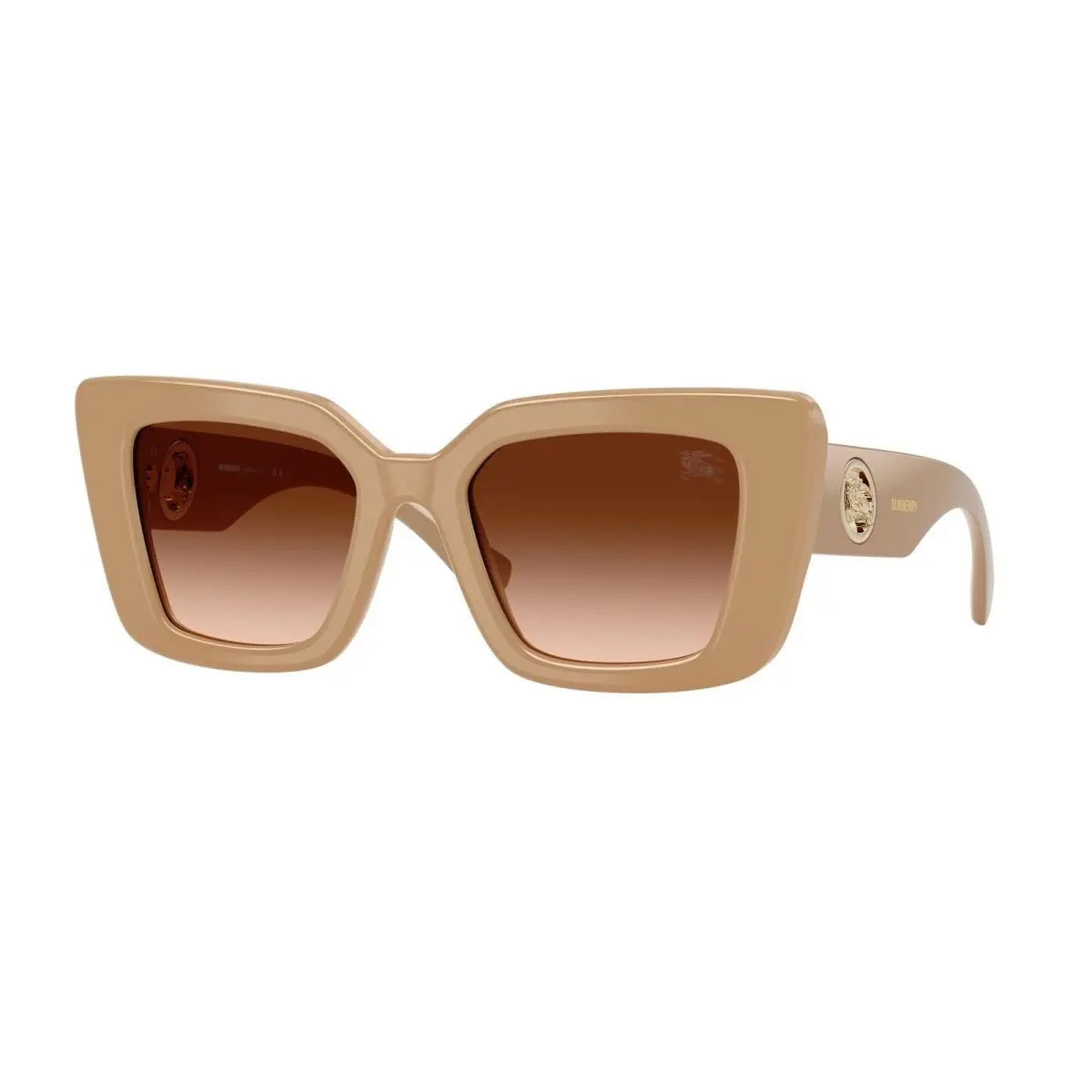 Burberry BE 4476 Beige / Brown Gradient 399074 Size 51 Sunglasses