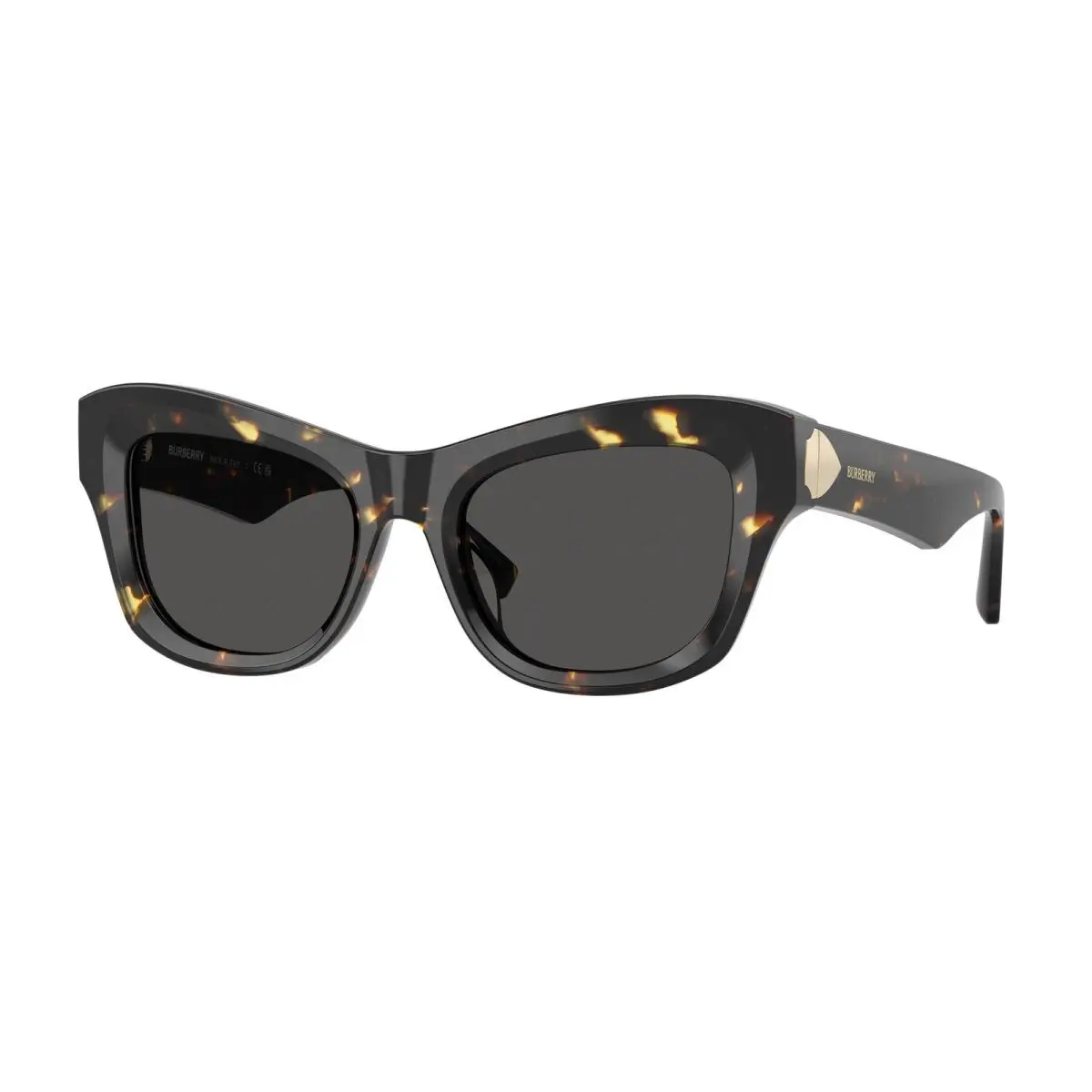 BE 4442 U Yellow Havana / Dark Grey 410687 Size 51 Sunglasses by Burberry