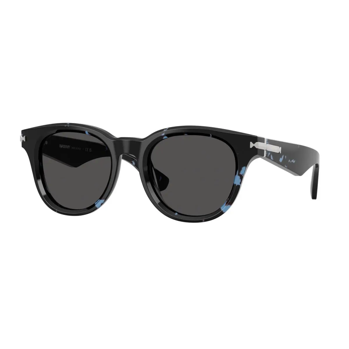 Burberry BE 4439 Blue Havana / Dark Grey 411187 Size 51 Sunglasses