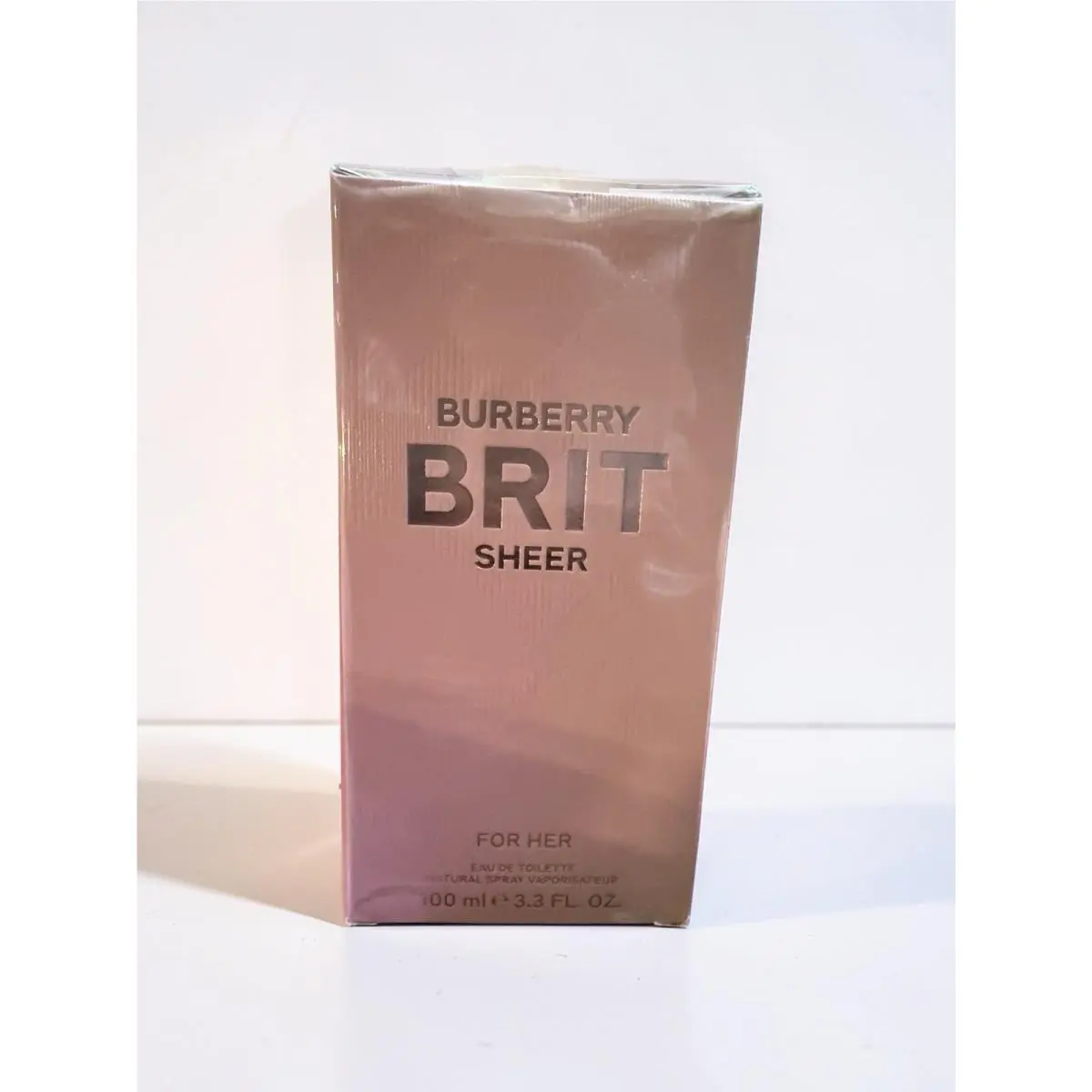 Burberry Brit Sheer For Her Eau de Toilette Spray 3.3 fl oz