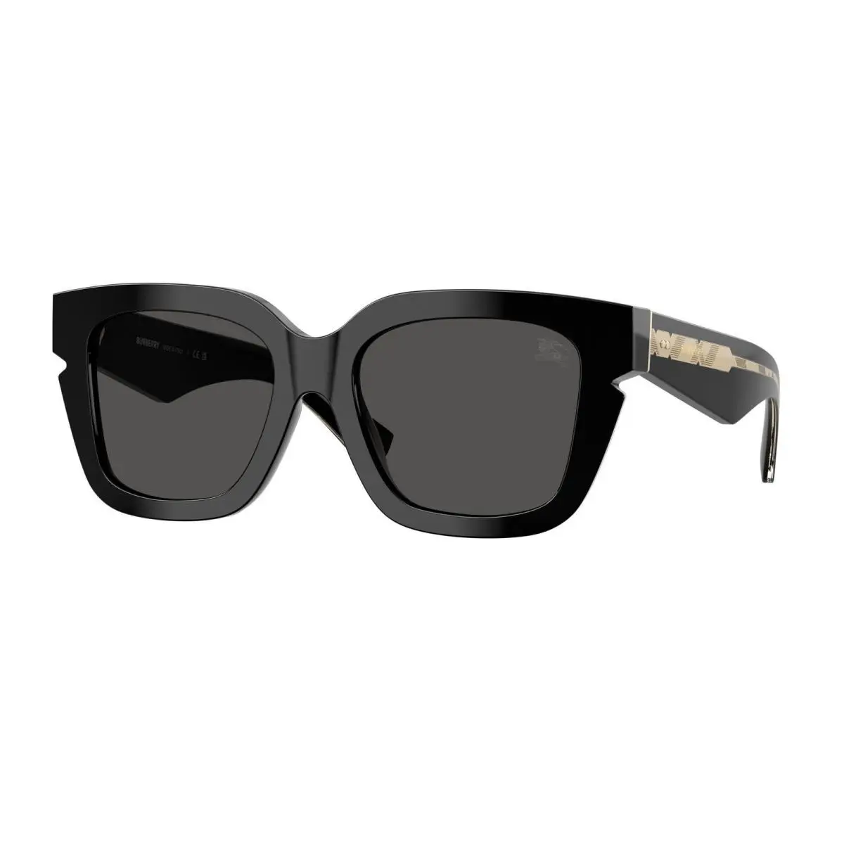 Burberry BE 4453 F Black / Dark Grey 300187 Size 54 Sunglasses