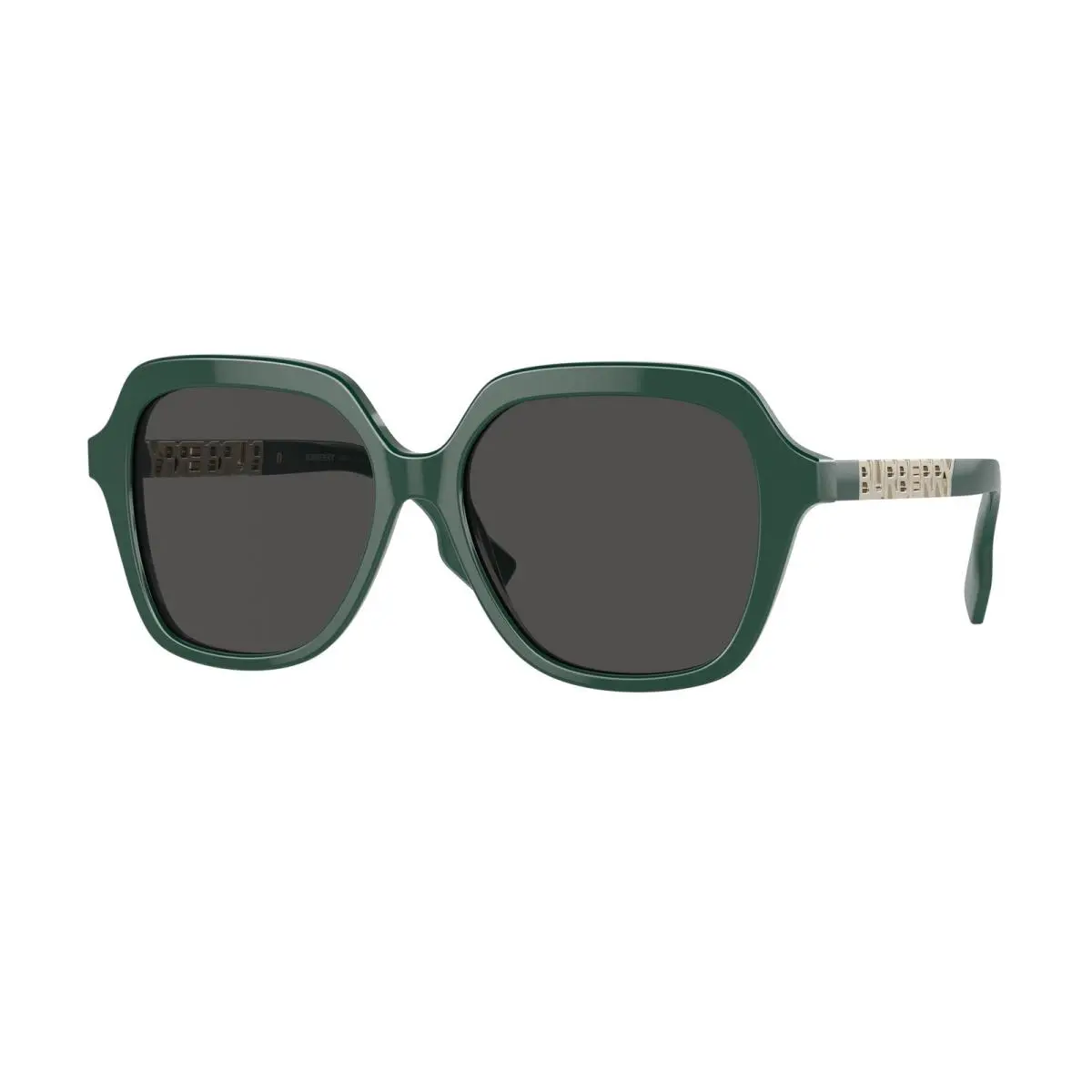 BE 4389 Joni Green Dark Grey 405987 Size 55 Sunglasses by Burberry