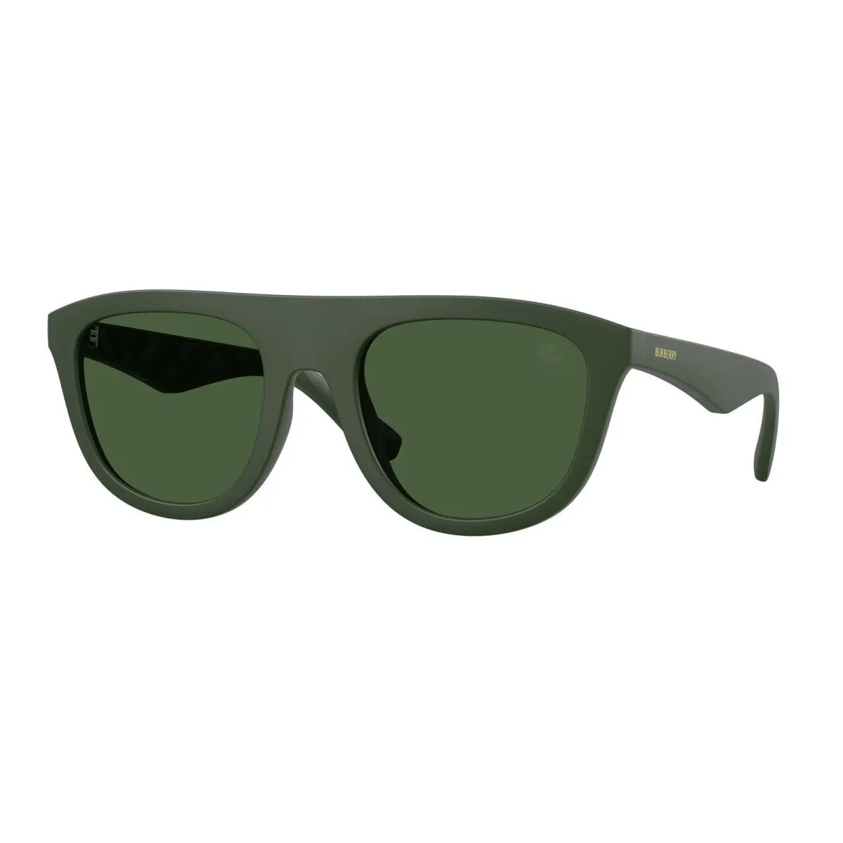 BE 4459 U Matte Green / Dark 417071 Size 55 Sunglasses by Burberry