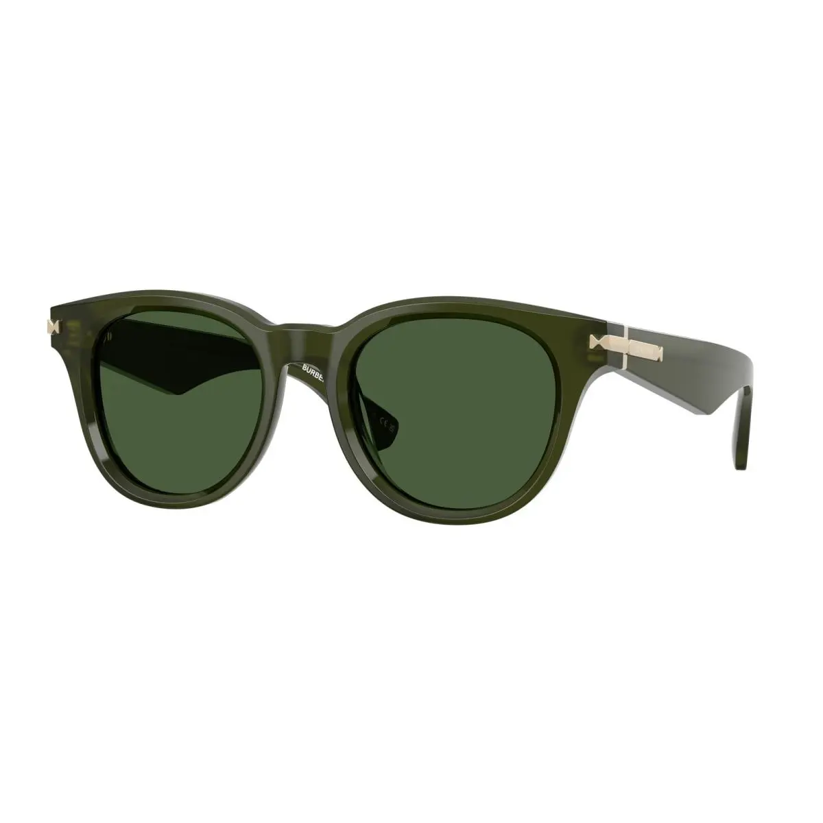 BE 4439 Green / Dark Polyamide Standard 414871 Size 51 Sunglasses by Burberry