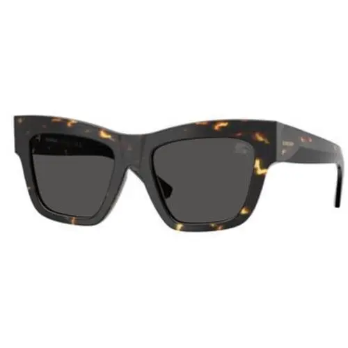 BE 4449 Yellow Havana / Dark Grey 410687 Size 53 Sunglasses by Burberry