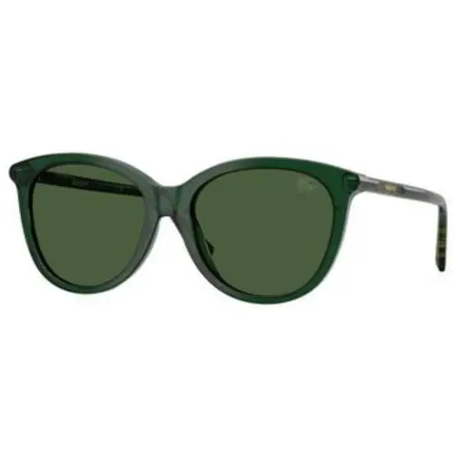 BE 4455 F Green / Dark Polyamide Standard 416271 Size 55 Sunglasses by Burberry