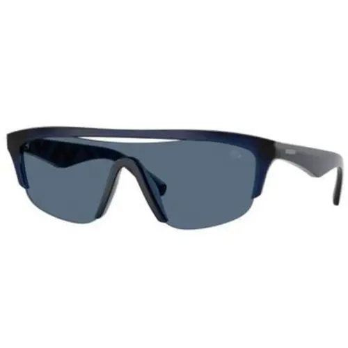 BE 4460 U Blue / Dark Polyamide Standard 411080 Size 40 Sunglasses by Burberry
