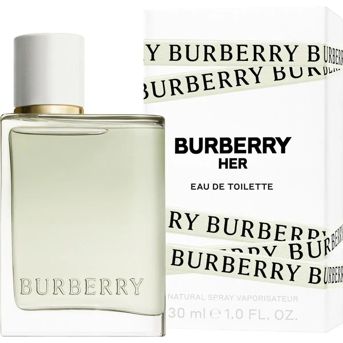 Burberry Her 1 oz Edt Spray For Women Sophisticated Feminine Floral Fragrance