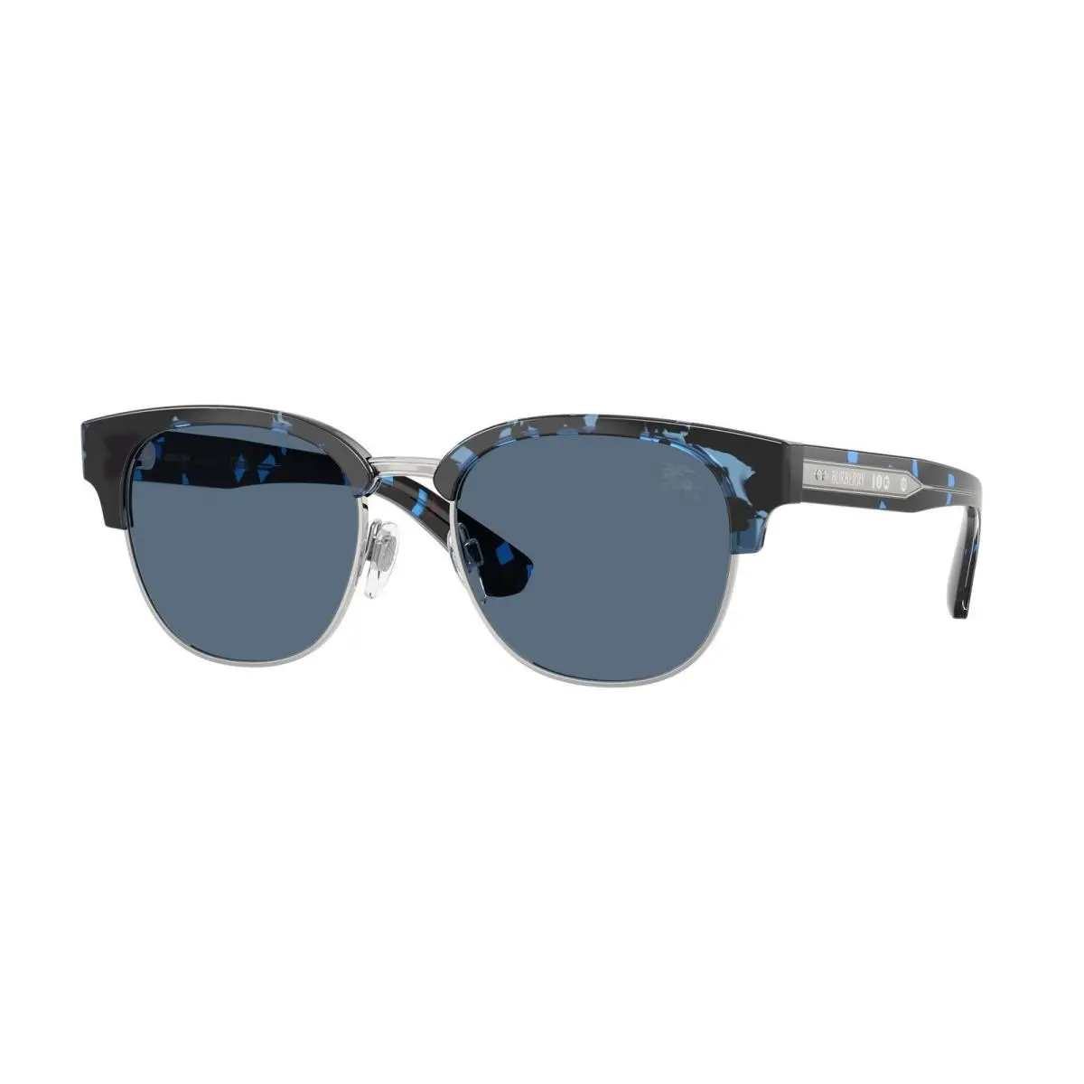 BE 4485 Blue Havana / Dark Polyamide Standard 422480 Size 52 Sunglasses by Burberry