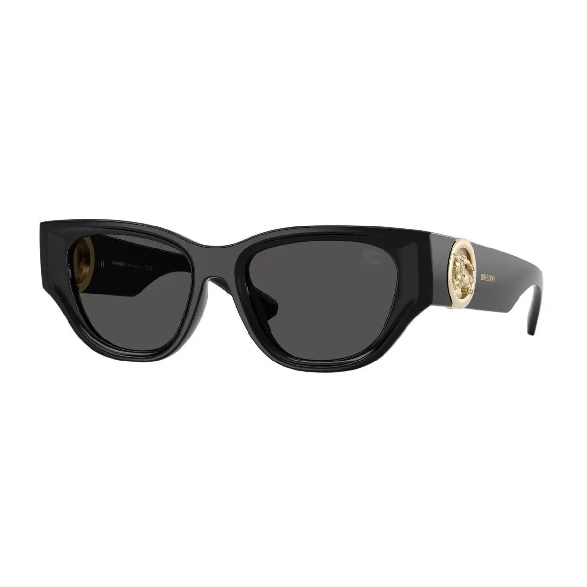 BE 4467 U Black / Dark Grey 300187 Size 52 Sunglasses by Burberry