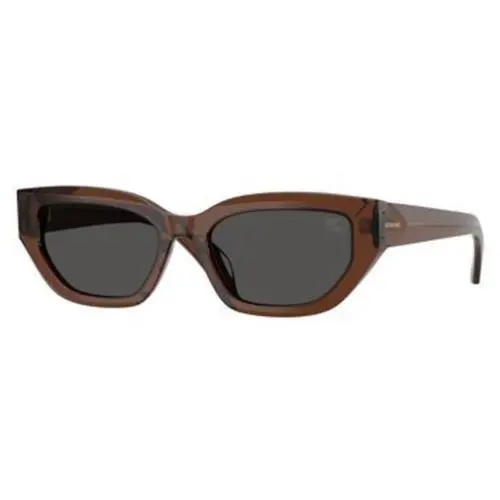BE 4463 D Brown / Dark Grey 411687 Size 54 Sunglasses by Burberry