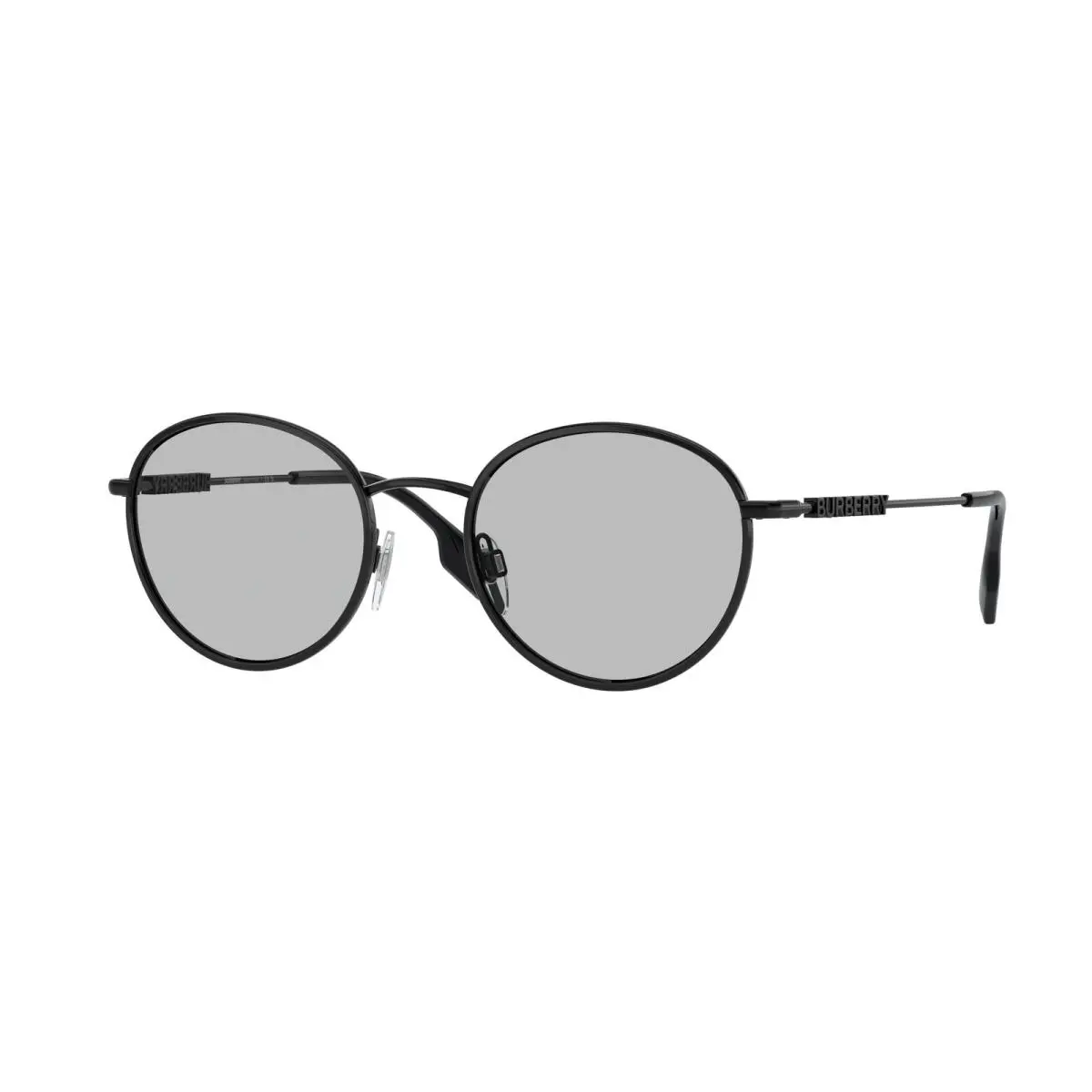 Burberry BE 3148 D Black Light Grey 100187 Size 51 Sunglasses