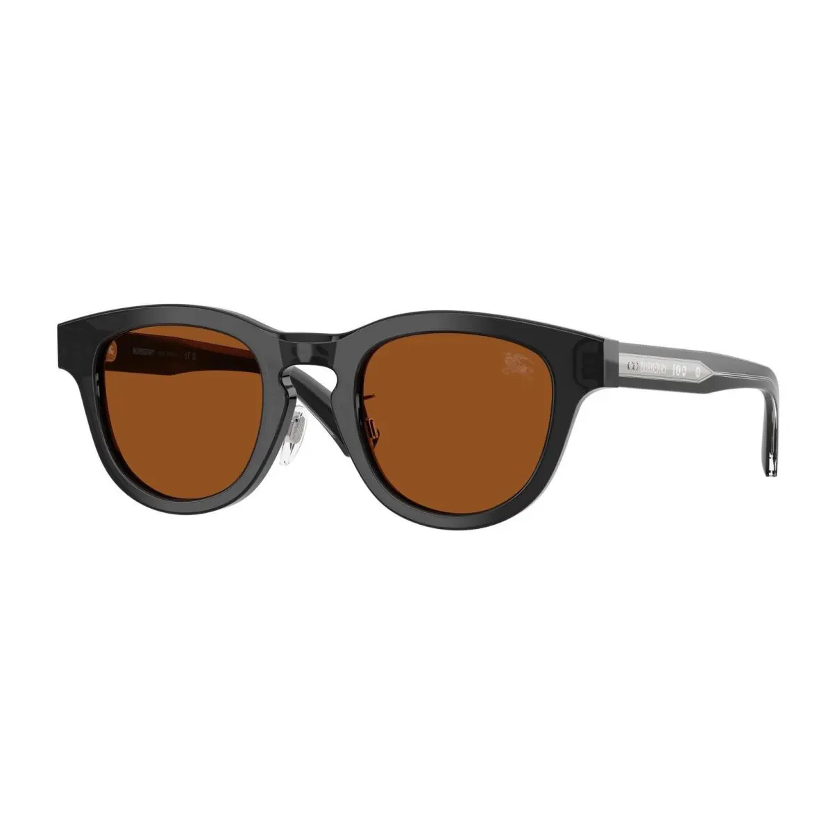 Burberry BE 4477 F Grey / Dark Brown 421173 Size 48 Sunglasses