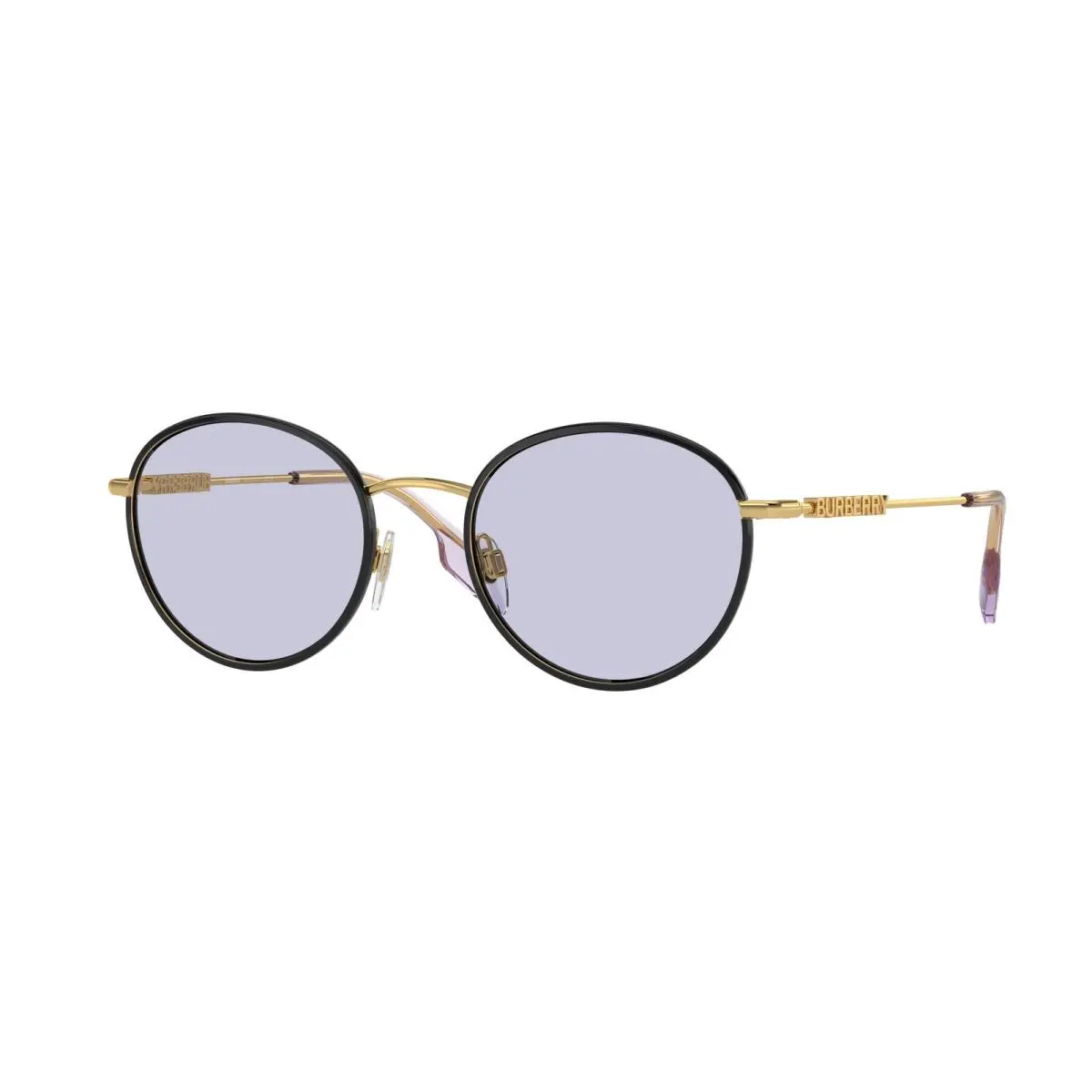 Burberry BE 3148 D Black Lillac 10171A Size 51 Sunglasses