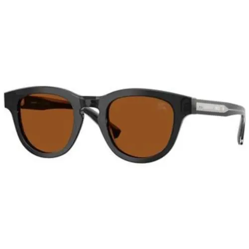 Burberry BE 4477 Grey / Dark Brown Polyamide Standard 421173 Size 48 Sunglasses