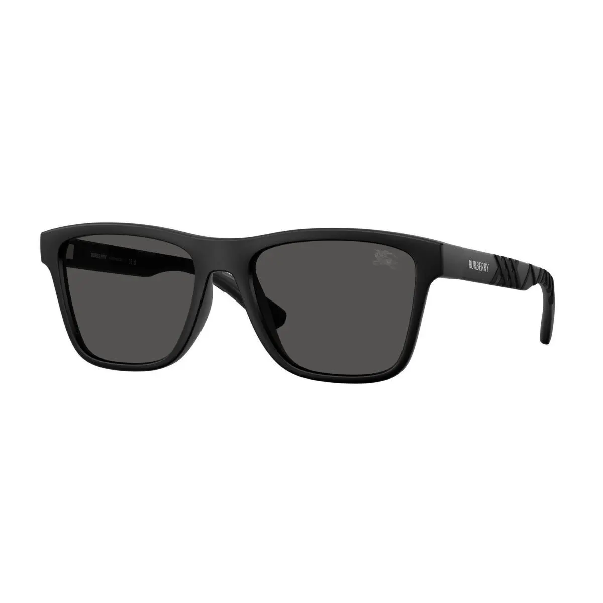 BE 4482 U Matte Black / Dark Grey 346487 Size 55 Sunglasses by Burberry