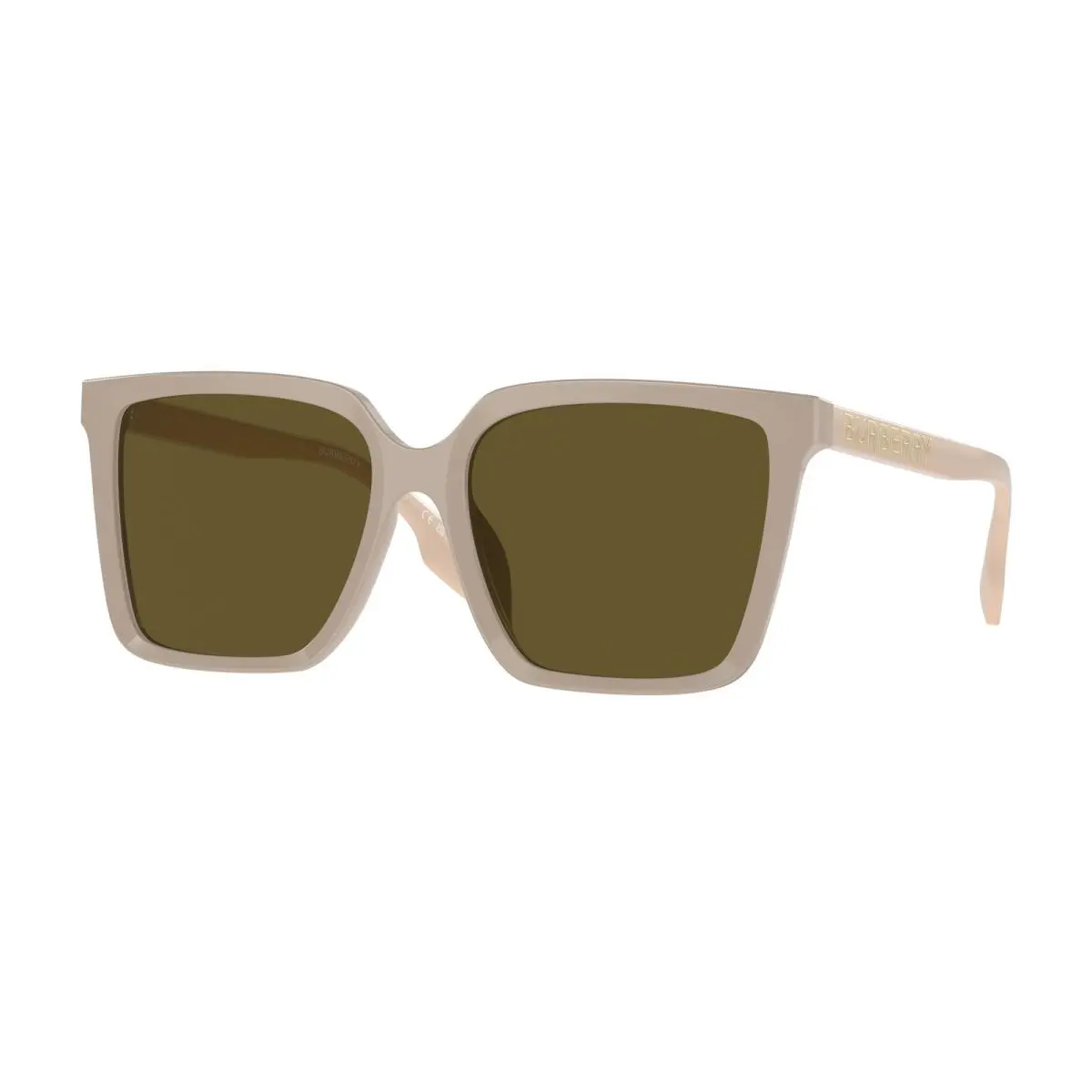 BE 4411 D Beige Dark Brown 380773 Size 57 Sunglasses by Burberry