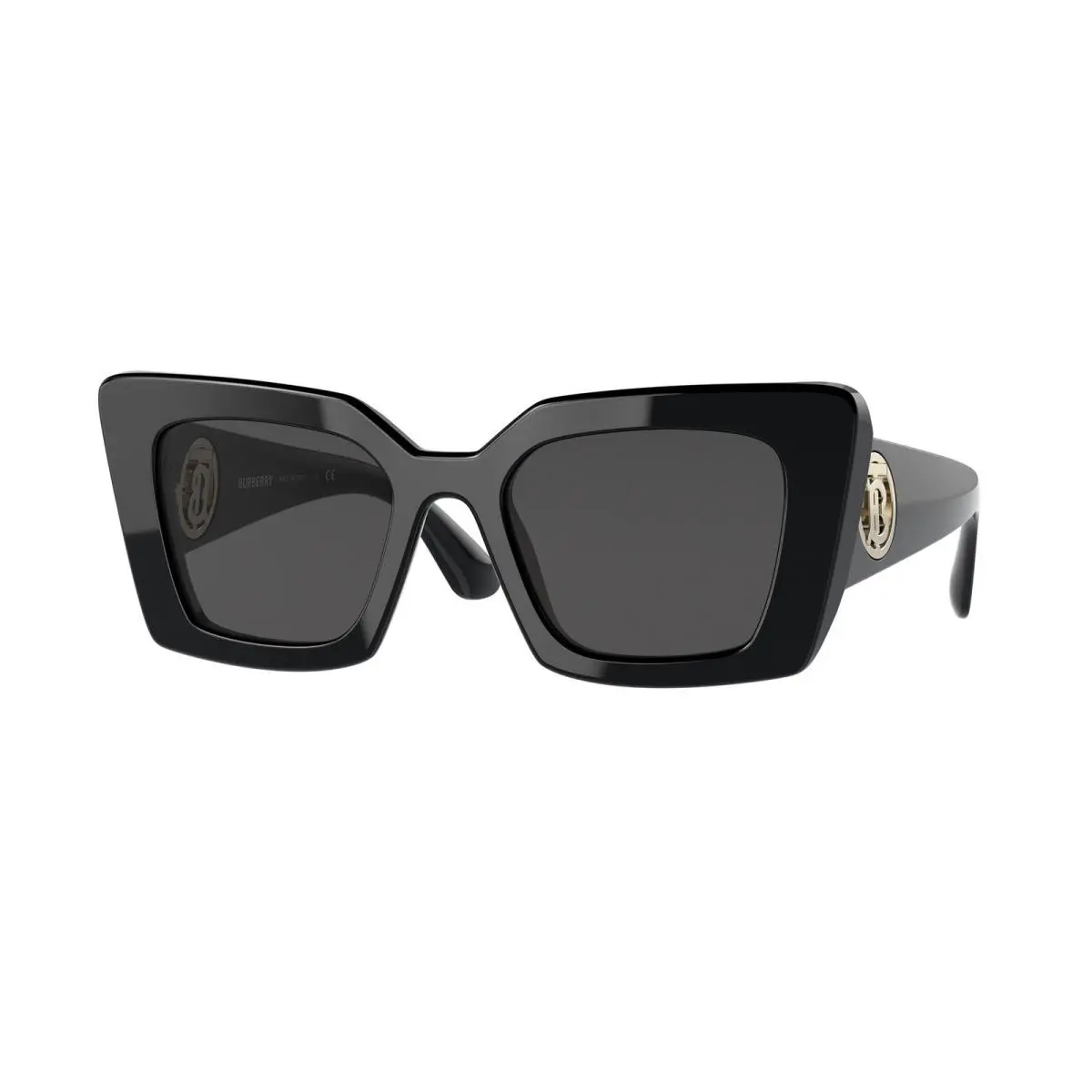 BE 4344 Daisy Black Dark Grey 300187 Size 51 Sunglasses by Burberry