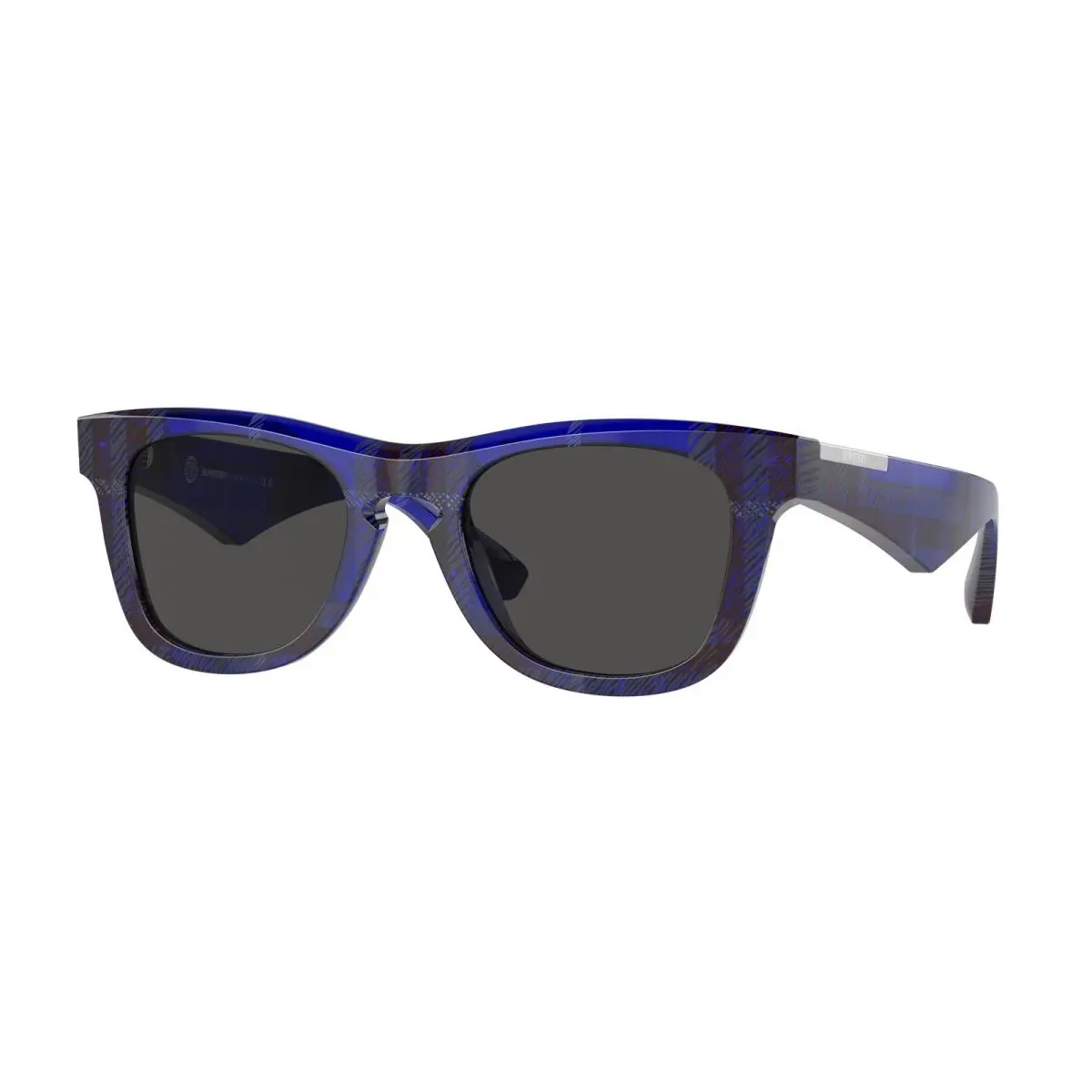 BE 4426 F Check Blue Dark Grey 411487 Size 50 Sunglasses by Burberry