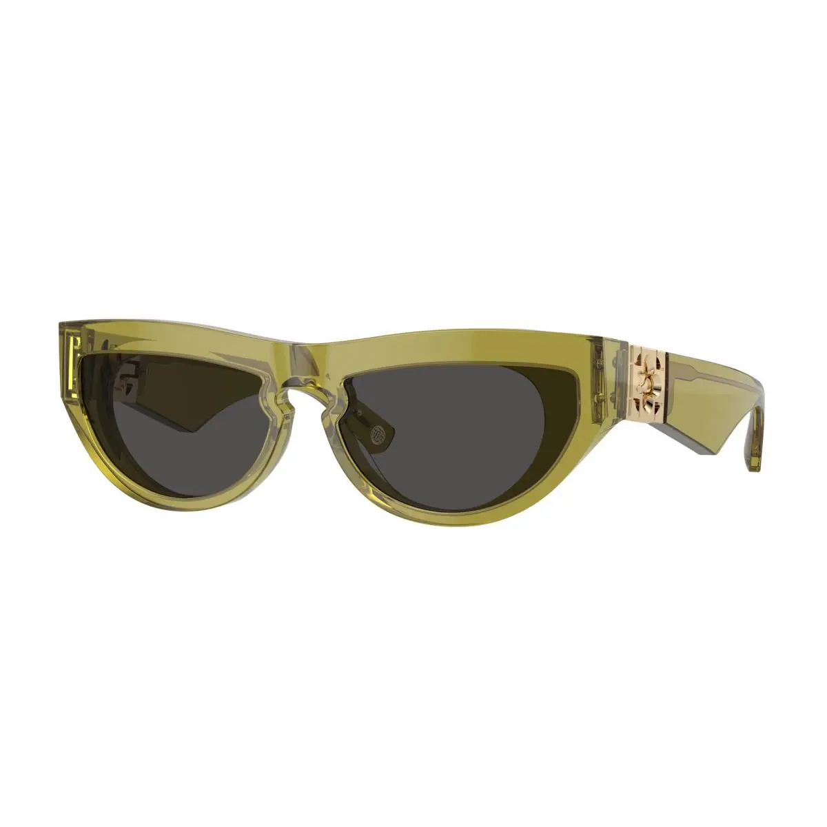 BE 4422 U Green Dark Grey 411887 Size 58 Sunglasses by Burberry