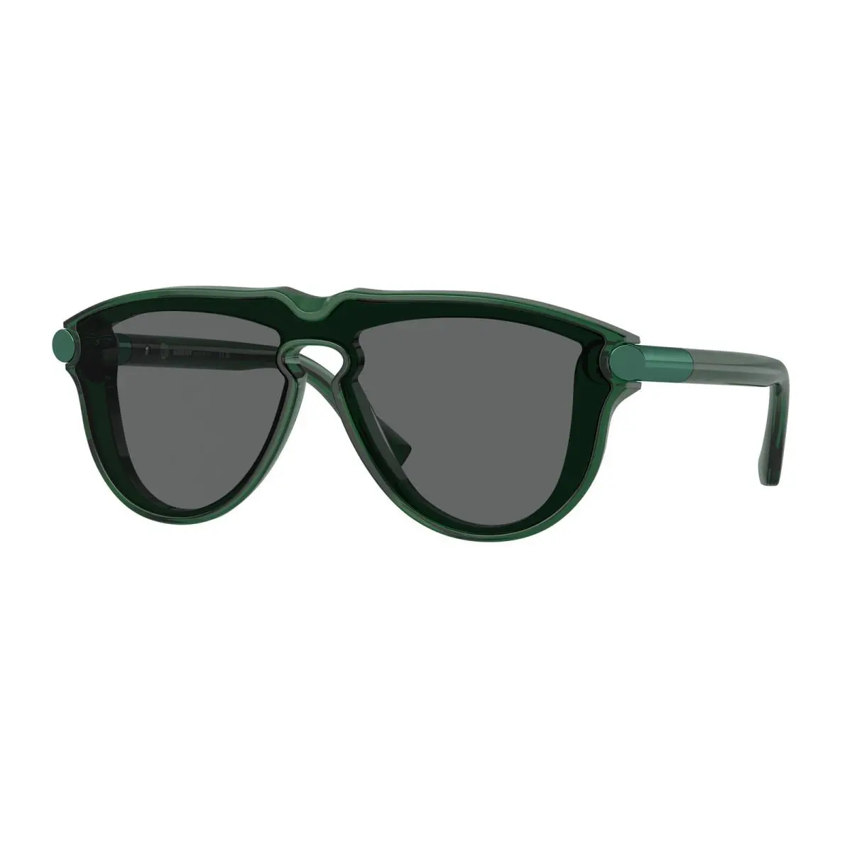 BE 4427 F Green Dark Grey 410487 Size 36 Sunglasses by Burberry