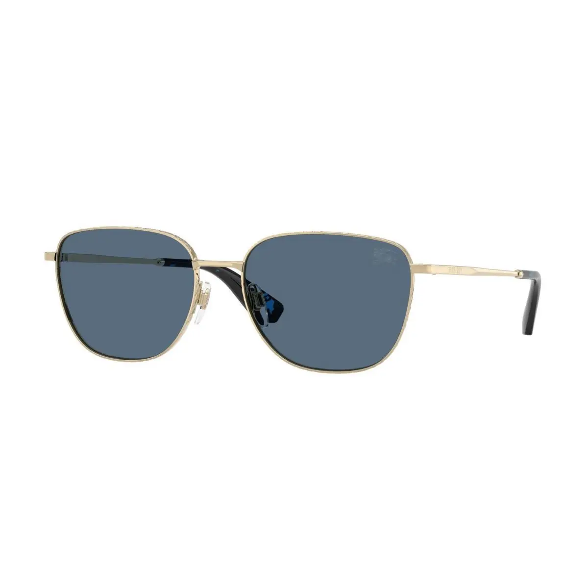 Burberry BE 3171 Light Gold / Dark Blue 110980 Size 57 Sunglasses
