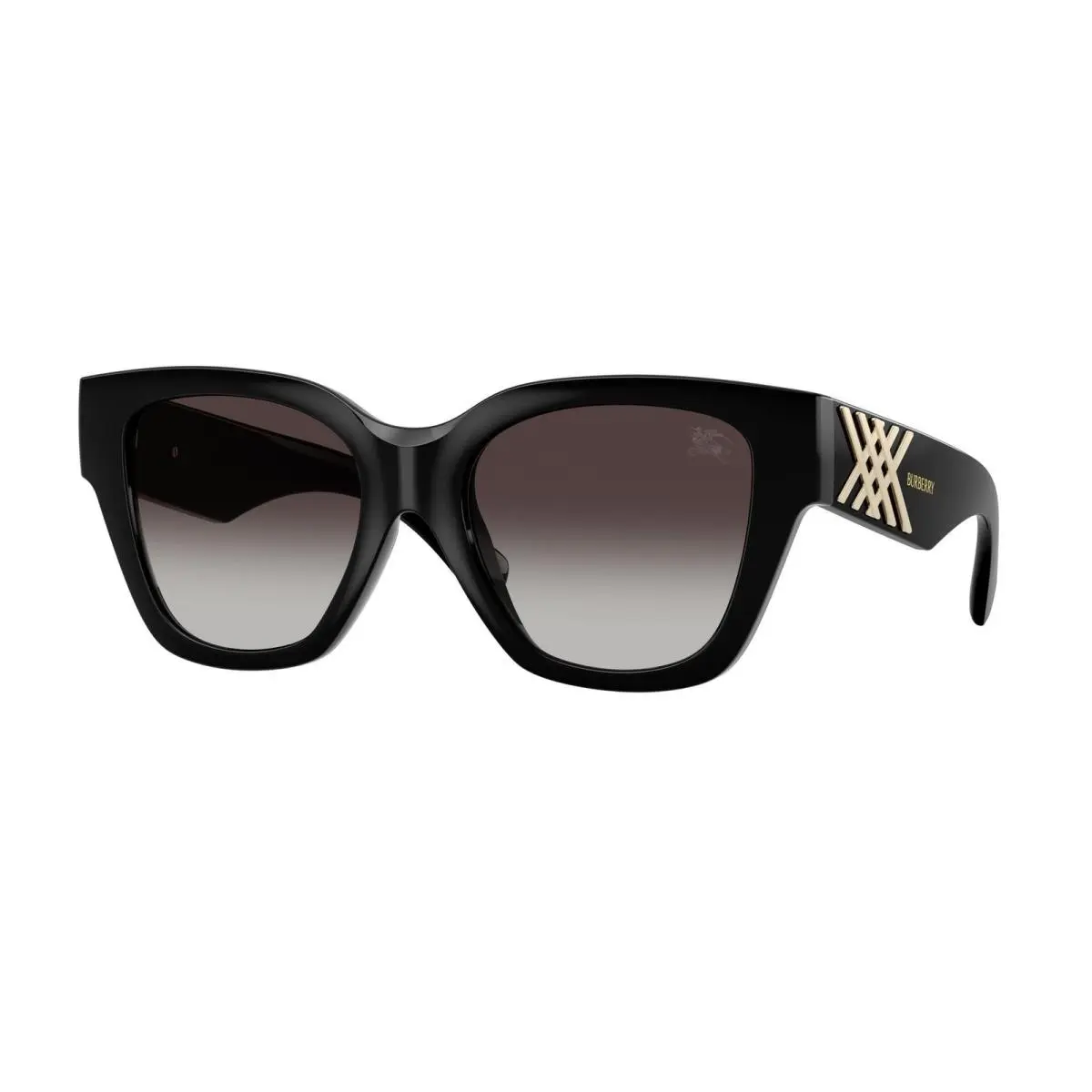 BE 4489 U Black / Grey Gradient 300187 Size 53 Sunglasses by Burberry