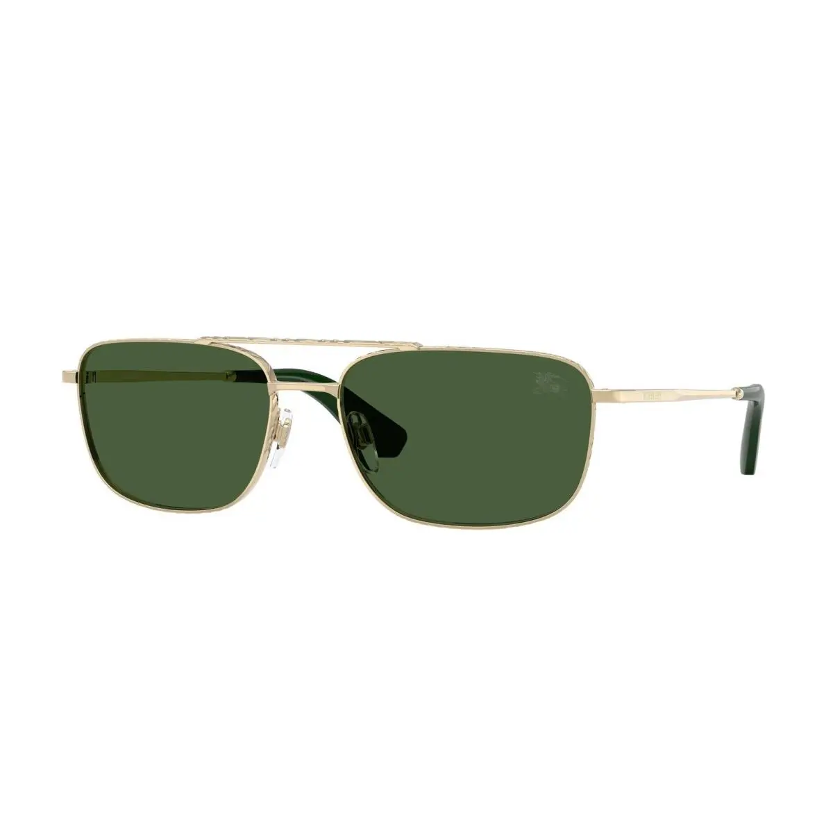 Burberry BE 3170 Light Gold / Dark Green 110971 Size 59 Sunglasses
