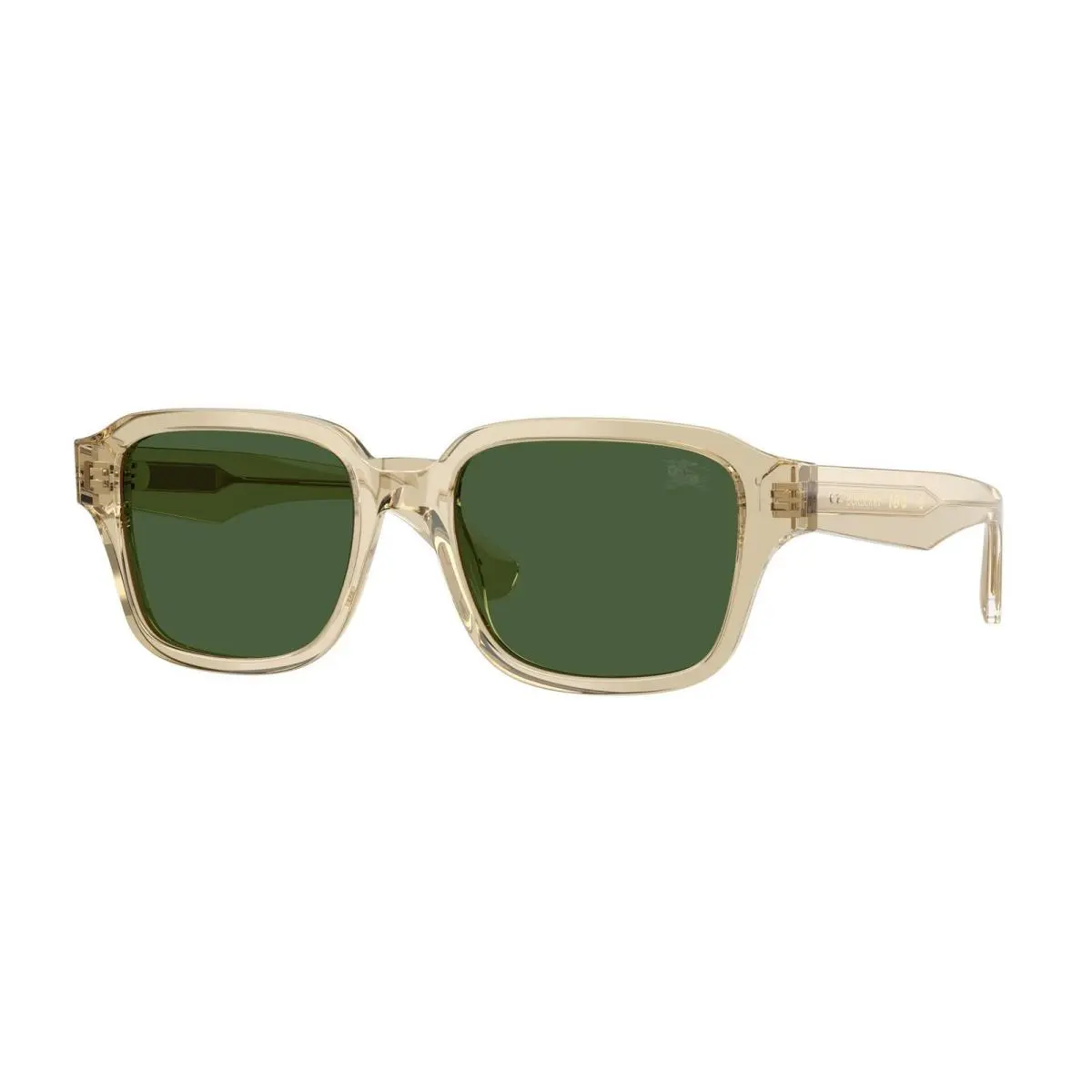 BE 4484 Beige / Dark Green Polyamide Standard 422671 Size 53 Sunglasses by Burberry