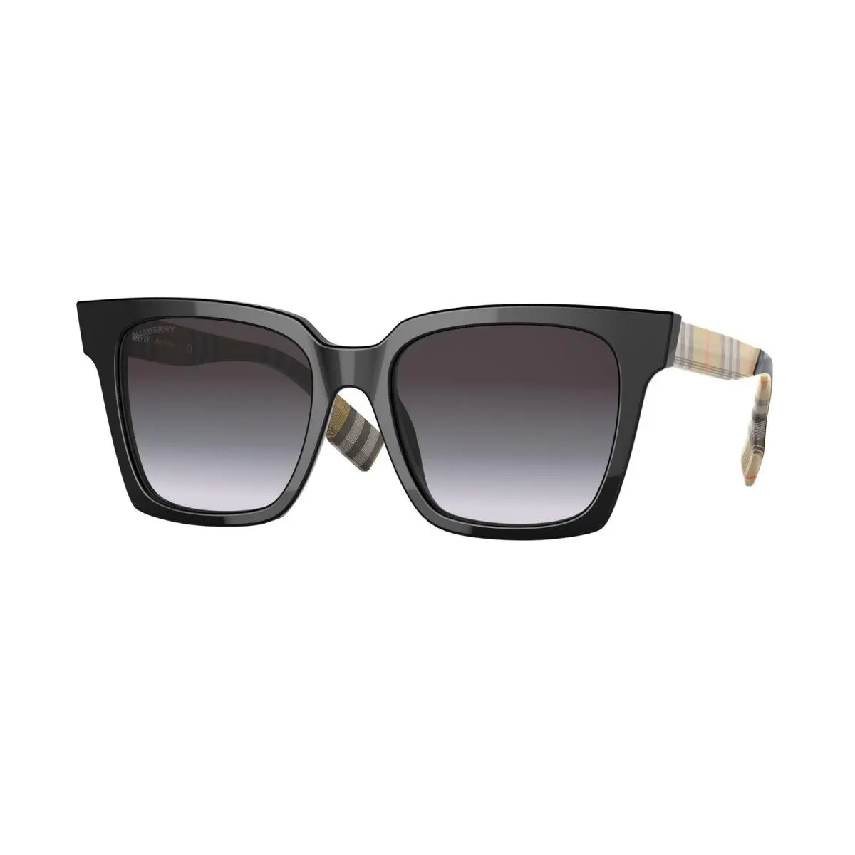 BE 4335 Maple Black Grey Gradient 39298G Size 53 Sunglasses by Burberry